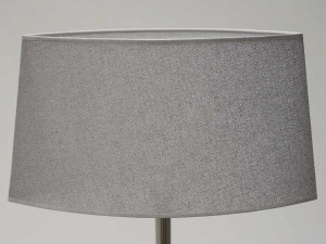 Silver conical lampshade 47x16,5x25cm [008542]