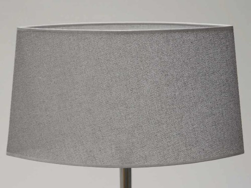 Silver conical lampshade 47x16,5x25cm [008542]