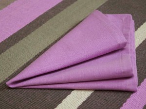 Serwetki bawełniane AFRICAN VIOLET 4 sztuki [AZ02117]