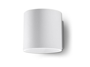 Nowoczesny kinkiet TUBO biały [001123]