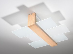 Plafon MODERNO naturalne drewno [001151]