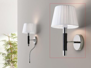 LOOP Wengue wall lamp white 28cm [AZ02672]