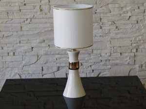 Lampka nocna BADGIR kość słoniowa 47cm [AZ02596] 