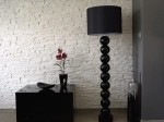 Lampa podłogowa PERLA IX czarna 170cm [AZ02494]