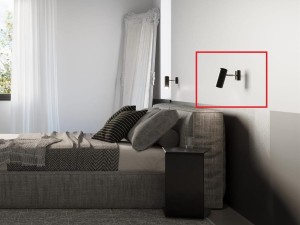 Kinkiet CILINDRO czarny [001609]