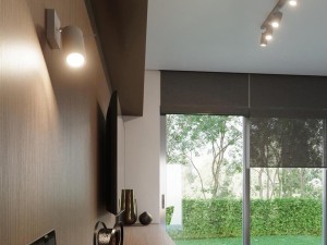 Pojedynczy kinkiet HECTOR 1 szary [005535]