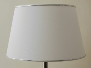 Abażur stożek 30cm z pierścieniami [000913]