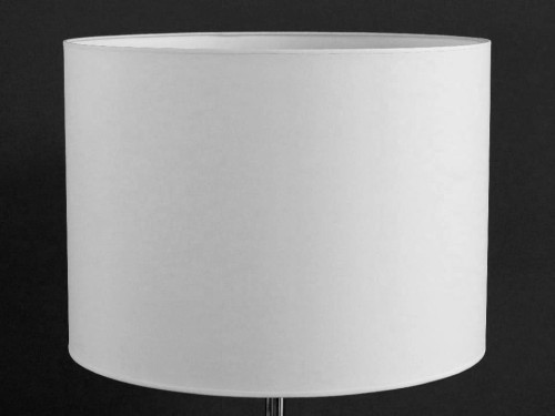 Biały cylindryczny abażur 50cm [008564]
