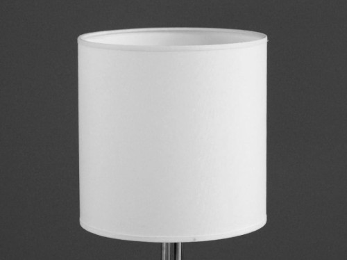 White cylindrical lampshade 20cm [008565]