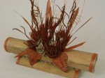 Dried flowers arrangement 30cm [AZ00963]