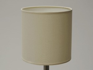 Mały beżowy cylindryczny abażur do lampek nocnych 20cm [008545]