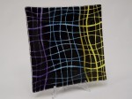 Square glass plate 29cm [AZ02270]