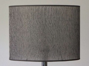 Czarny przezroczysty owalny abażur 31cm [008982] 