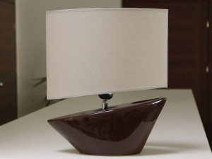 Lampka nocna MARINA brązowa 34cm [AZ02323]