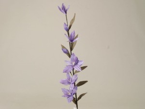 Sztuczna lilia jasno filoletowa 101cm [AZ01697]