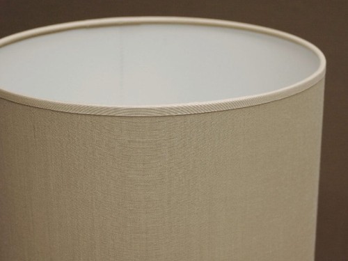 Cappuccino cylindrical lampshade for bedroom lamps [008806]
