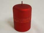 Red candle 7x10cm [AZ01990]