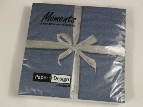 Embossed napkins 33x33cm [AZ01341]