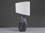 Lampa stołowa opalizujacy brąz EROCK 62cm [AZ02552]