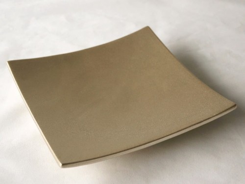 Patera ceramiczna jasno złota 20cm [005662] 