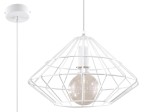 White CHITA metal suspension lamp [004392]