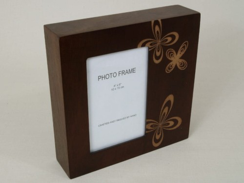 Kasetonowa dekorowana ramka na zdjęcia ROSETTE [004040]