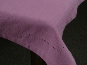 Square AFRICAN VIOLET tablecloth 90cm [AZ01270]