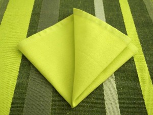 Green OASIS cotton napkins set of 6 pieces [AZ02119]
