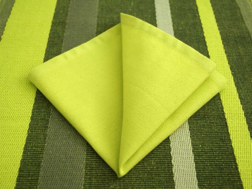 Green OASIS cotton napkins set of 6 pieces [AZ02119]