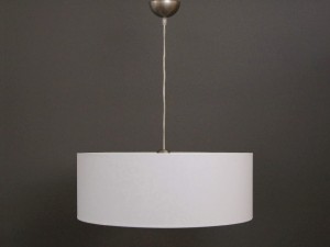 White pendant lamp 55x20cm E27 [AZ02498]  