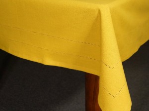 Honey big cotton tablecloth 150x300cm [AZ02128]