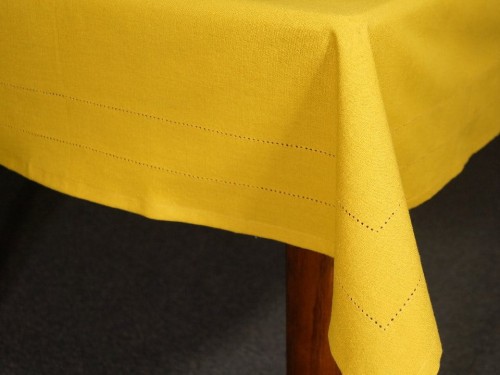 Honey big cotton tablecloth 150x300cm [AZ02128]